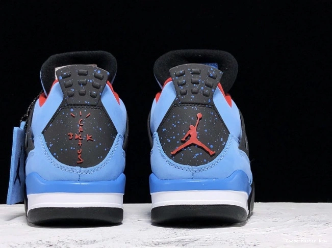 x Travis Scott Cactus Air 4 Jordan Jack 308497-406 0701